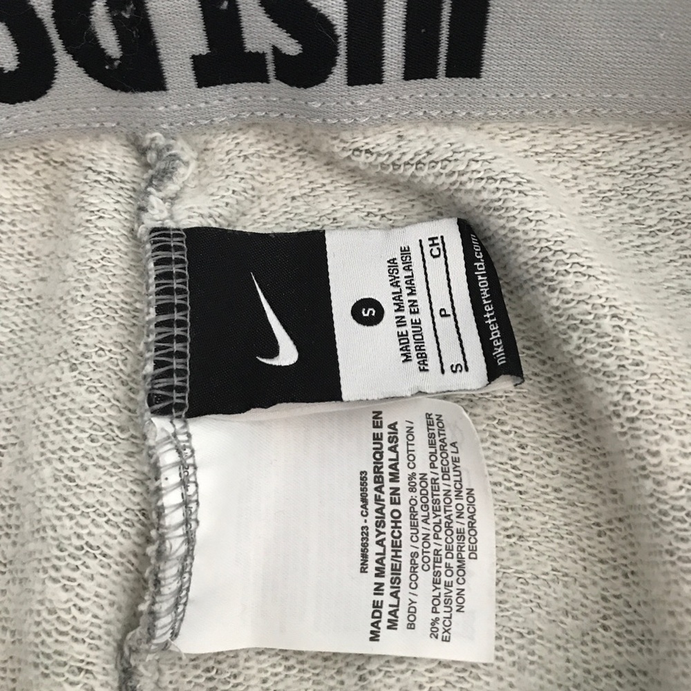 Gray Nike FSU Sweatpants - Picture 4 of 7